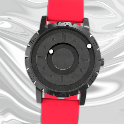 Komet Black silicone red