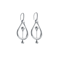  Boucles d'oreilles Float Argent