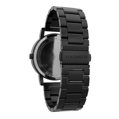 Magneto-Watch-Edelstahl-Schwarz-Side