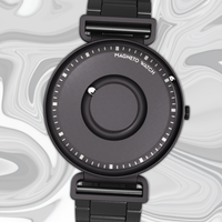 Fusion Black bracelet en acier inoxydable noir