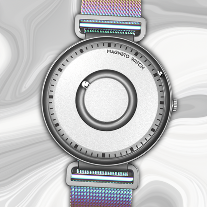 Fusion Silver bracelet en maille flip-flop