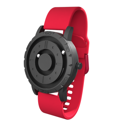 Komet Black silicone red