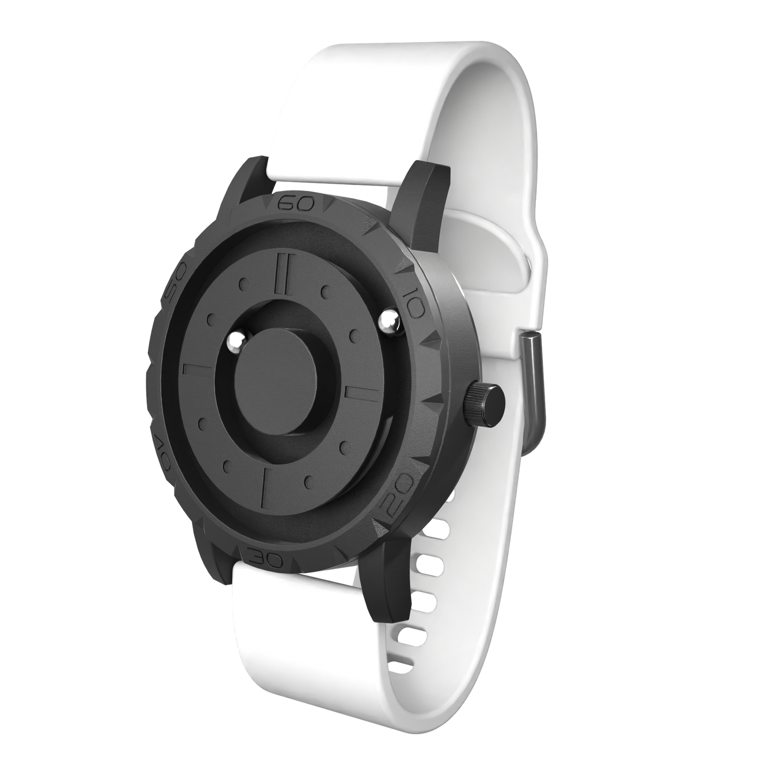 Komet Black silicone white