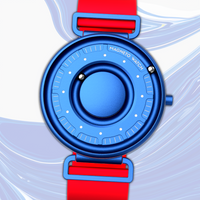 Primus Blue bracelet silicone rouge